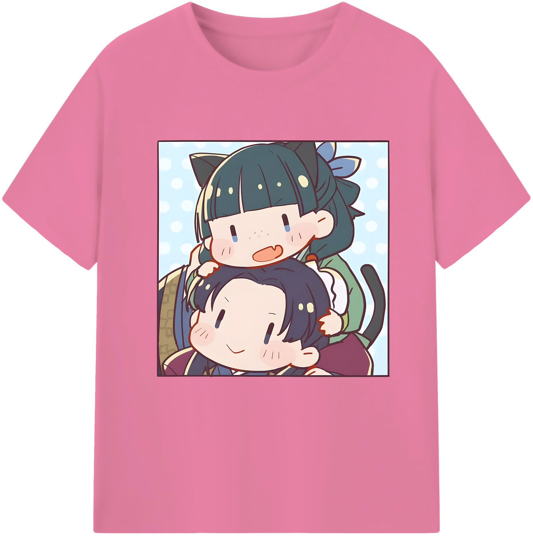 （画像用） 薬屋のひとりごと The Apothecary Diaries 綿100％半袖Tシャツ（フロントプリント）
